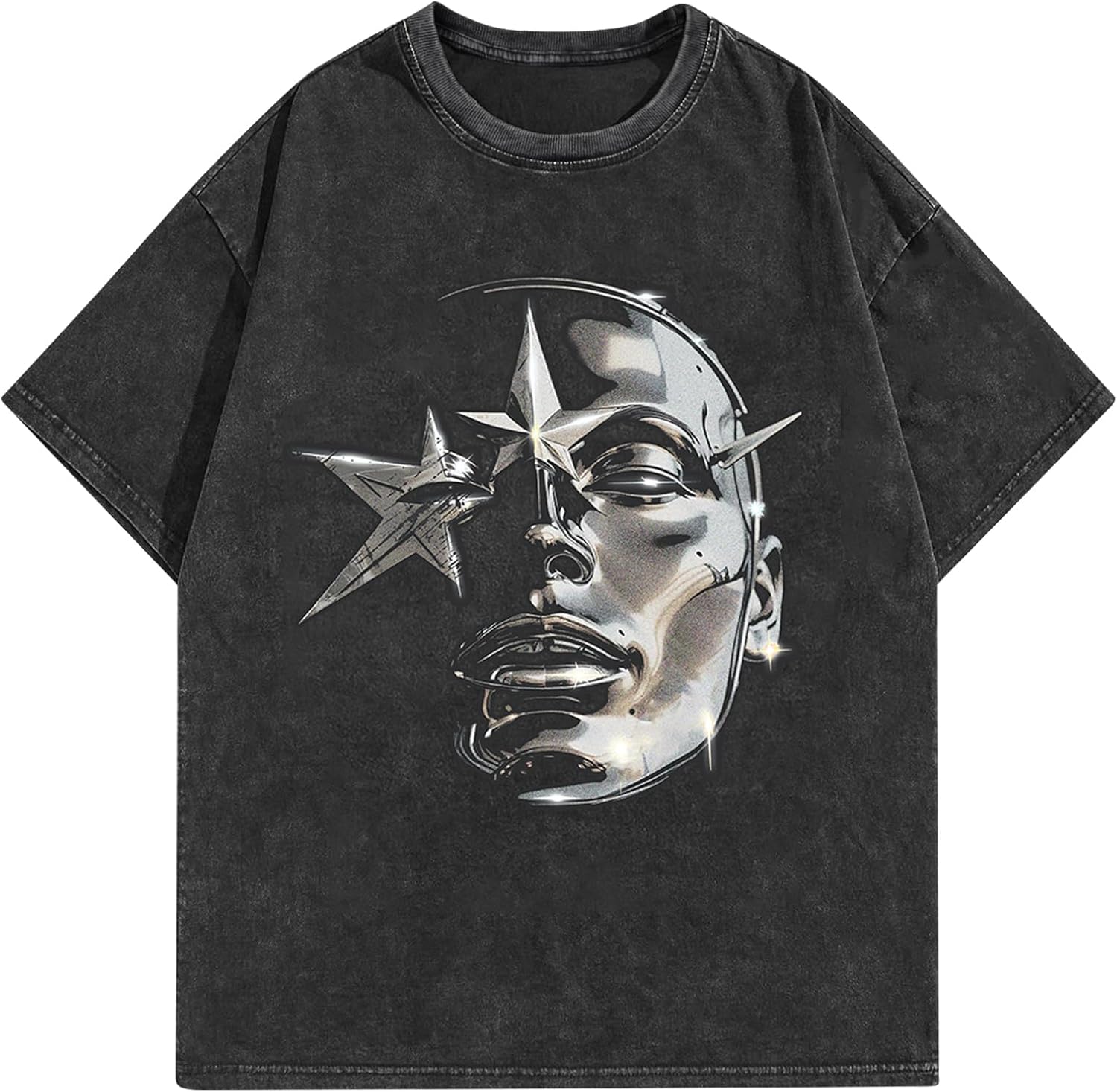 Vintage Streetwear Graphic Cotton Tee